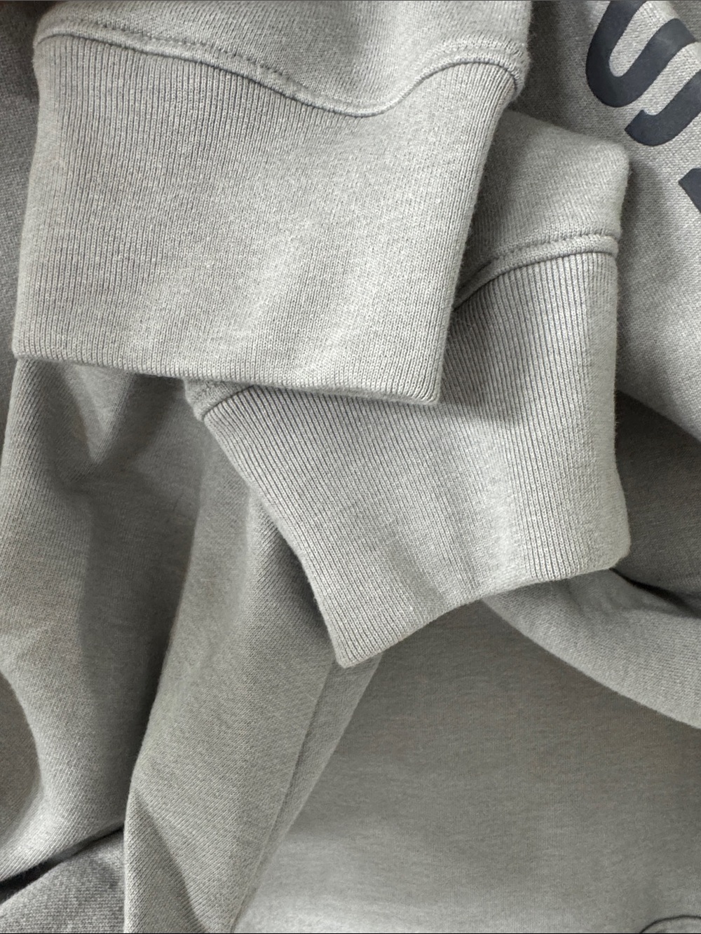 Men's Grundens Gray Pullover Hoodie Sweatshirt - Picture 3 of 5